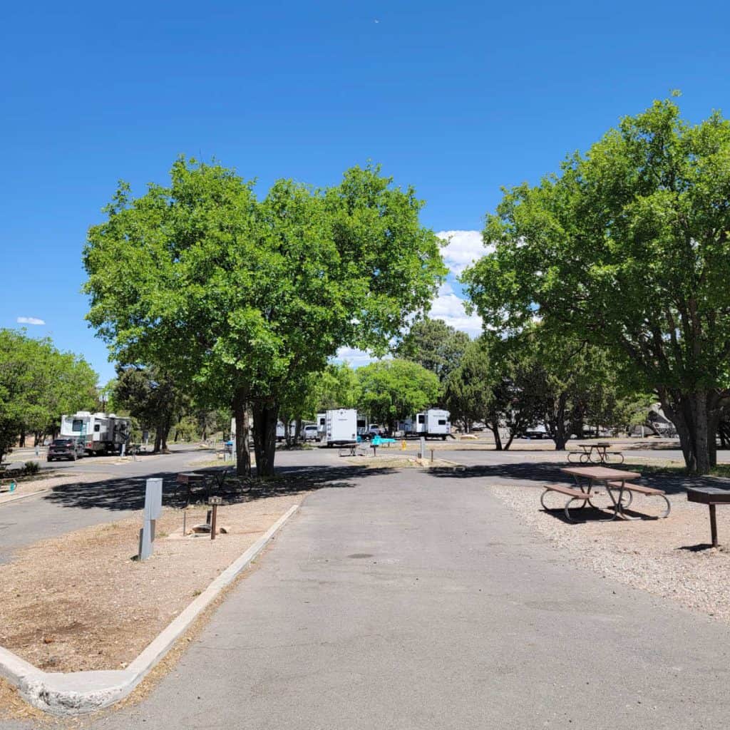 Campsite B5 Trailer Village Campground Grand Canyon NP