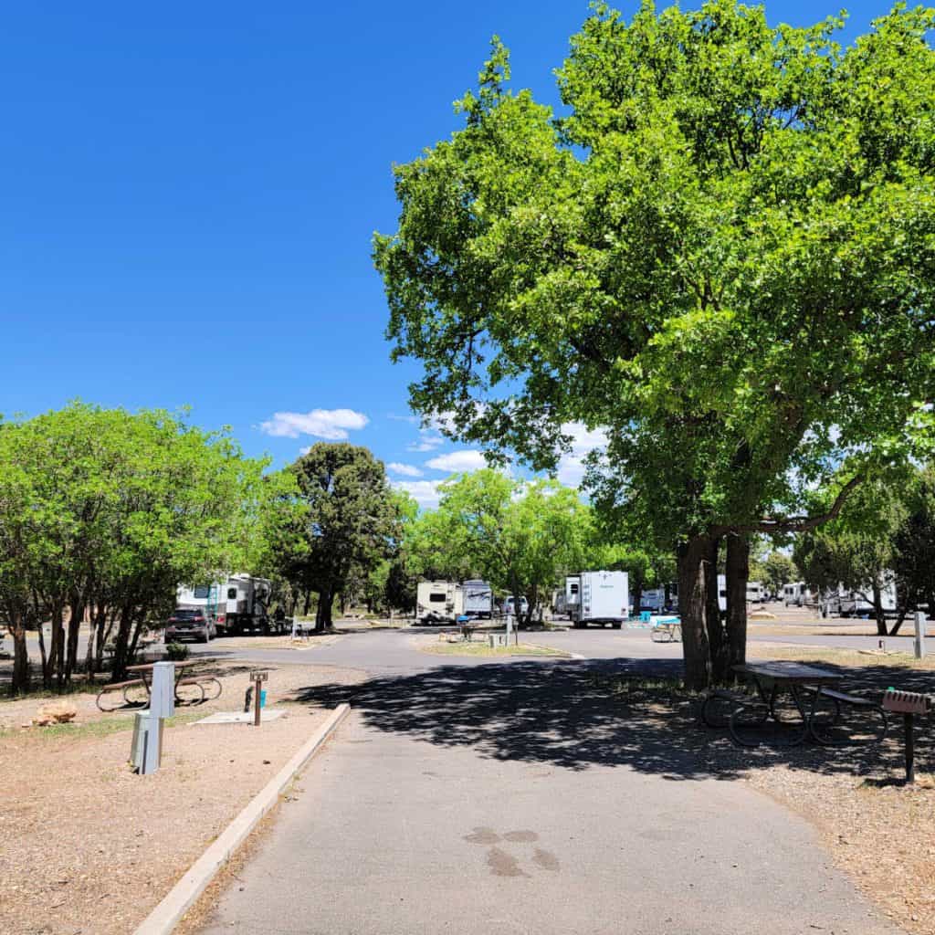 Campsite B6 Trailer Village Campground Grand Canyon NP