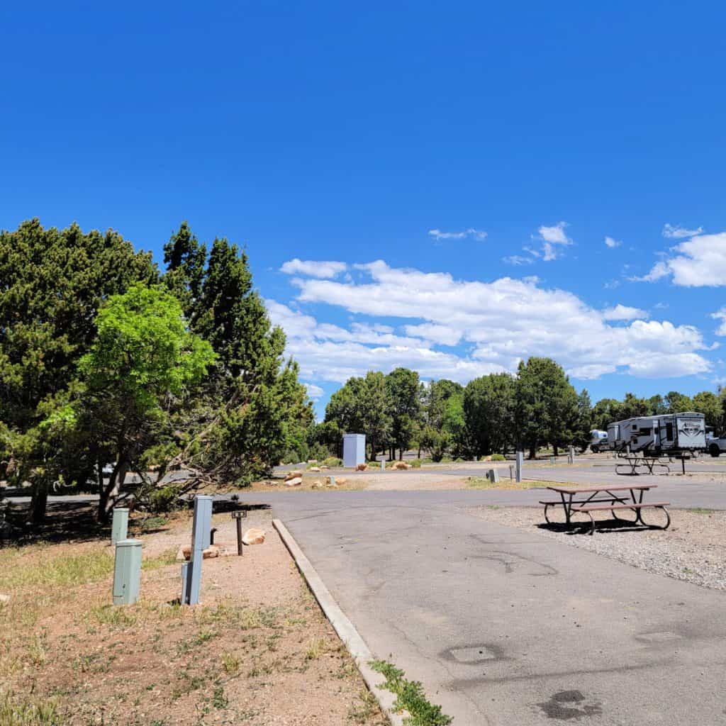 Campsite B9 Trailer Village Campground Grand Canyon NP