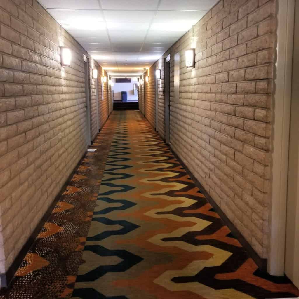 Hallway in Kachina Lodge
