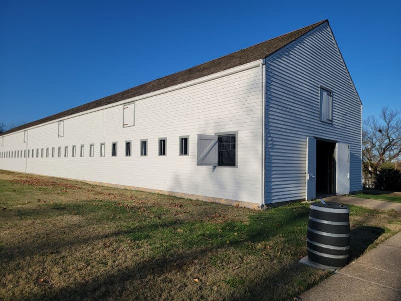 Historic Stables on Fort Scott NHS