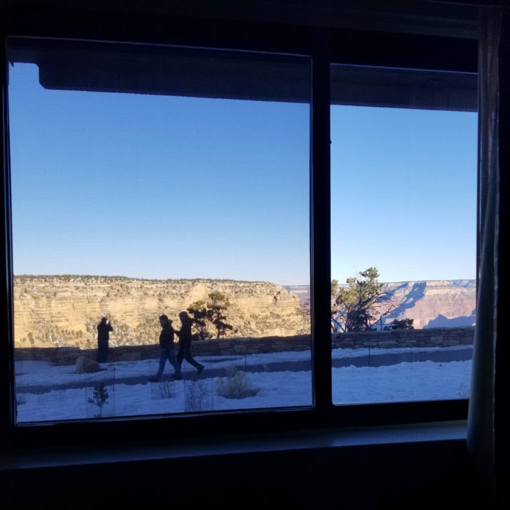view from room 6301 in Kachina Lodge