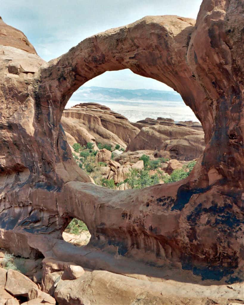 Double O Arch Arches National Park