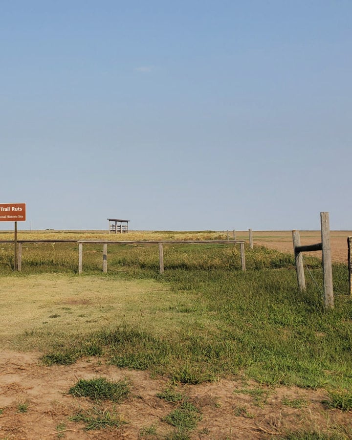 Santa Fe National Historic Trail Fort Larned Trail Ruts Site Kansas