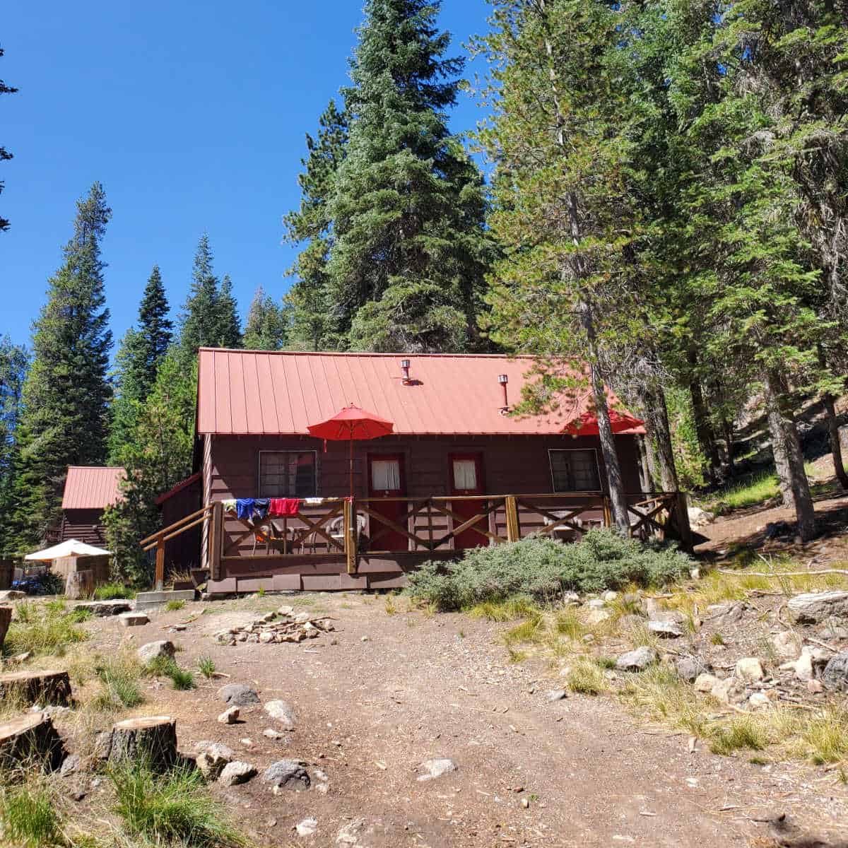 Drakesbad Guest Ranch and Cabins at Lassen Volcanic National Park in California