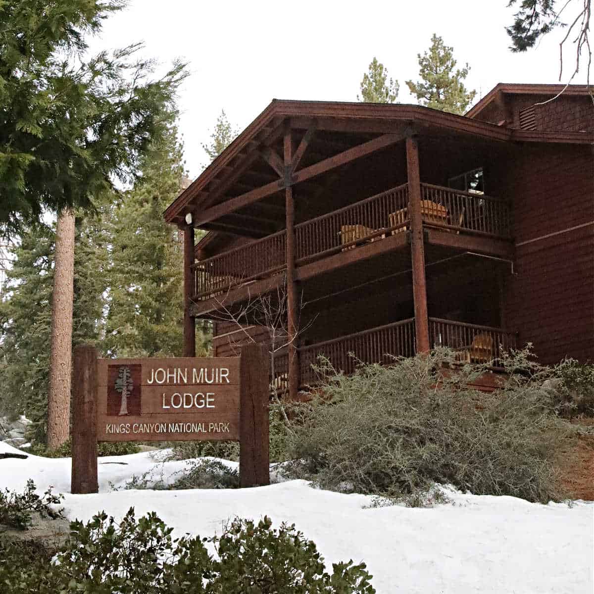 John Muir Lodge at Kings Canyon National Park in California