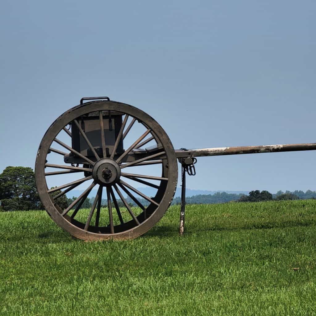 A Limber at Manassas National Battlefield