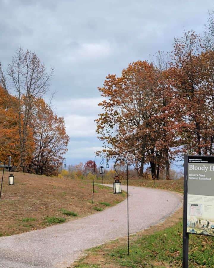 Bloody Hill at Wilsons Creek National Battlefield