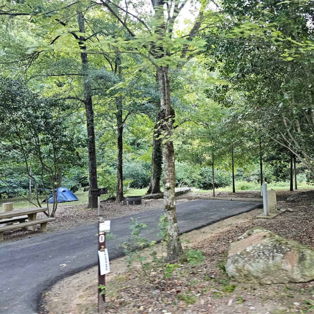 Campsite 20 Gulpha Gorge Campground Hot Springs National Park
