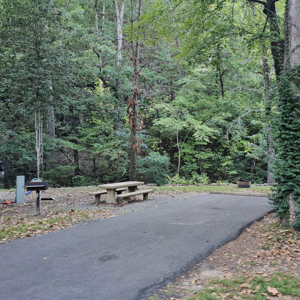 Campsite 31 Gulpha Gorge Campground Hot Springs National Park