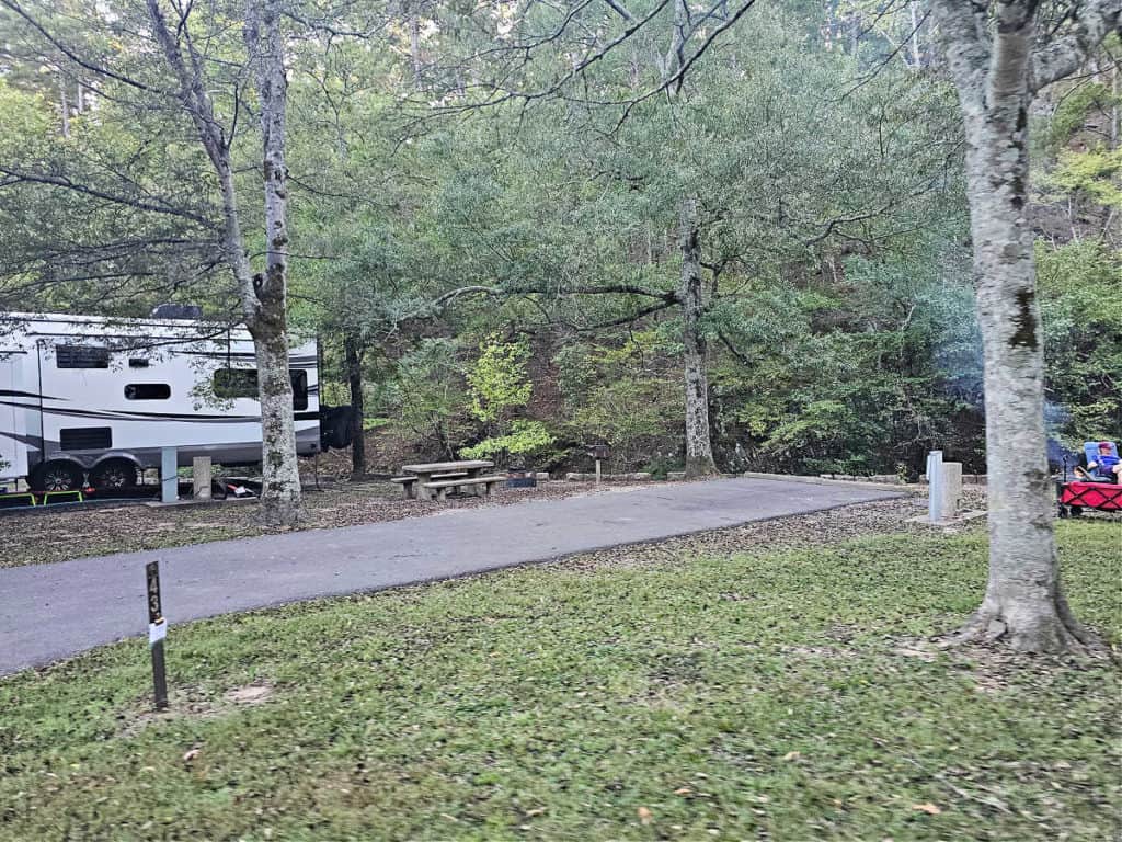 Campsite 43 Gulpha Gorge Campground Hot Springs National Park