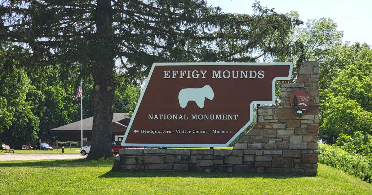 Effigy Mounds National Monument Iowa Park Ranger John