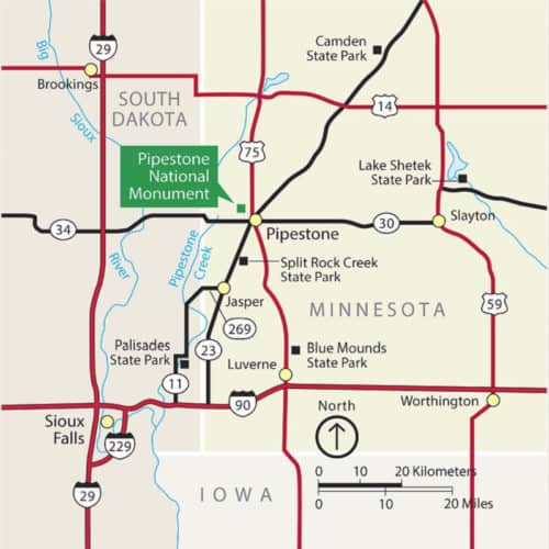 Pipestone National Monument Minnesota Park Ranger John