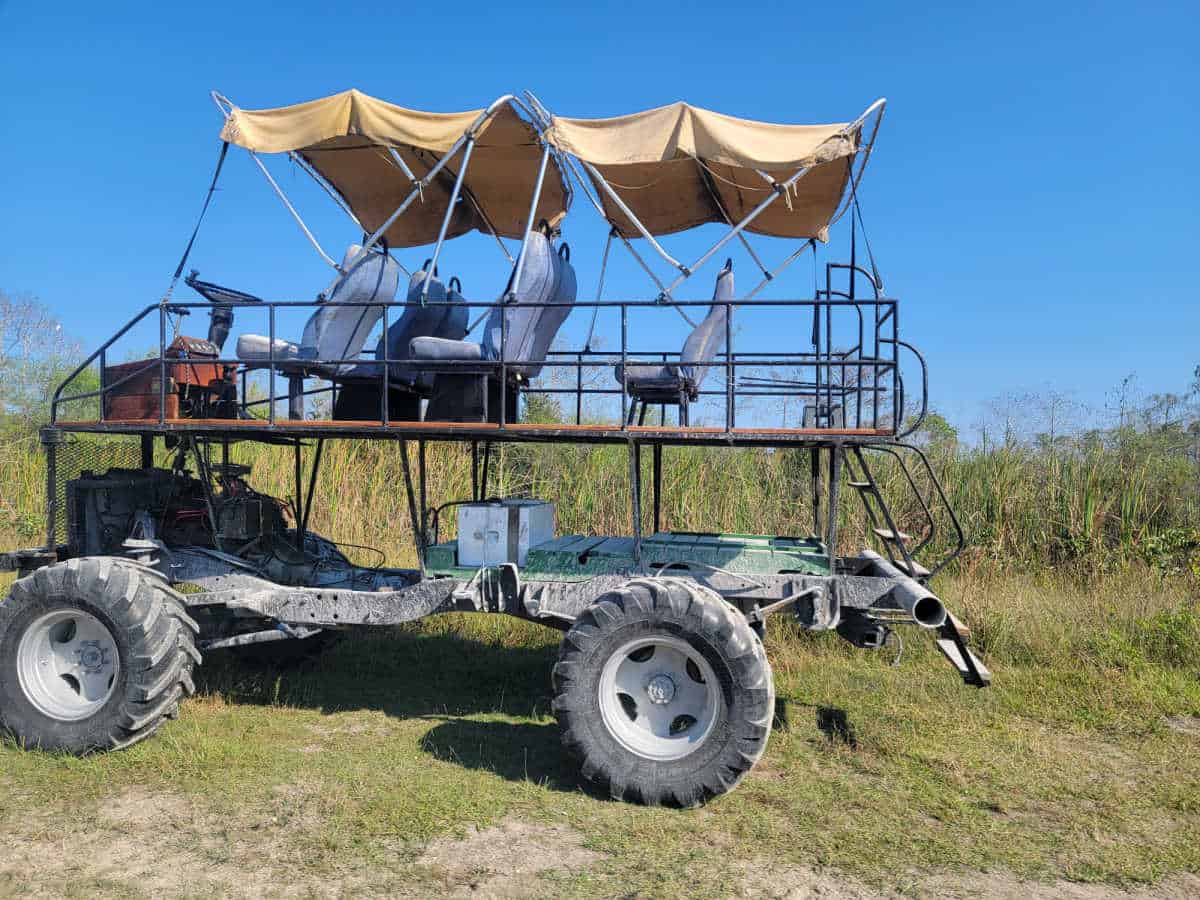 Swamp Buggy at Big Cypress National Preserve