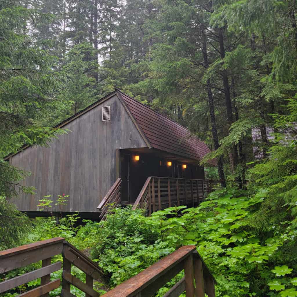 Glacier Bay Lodge Cabin at Glacier Bay National Park