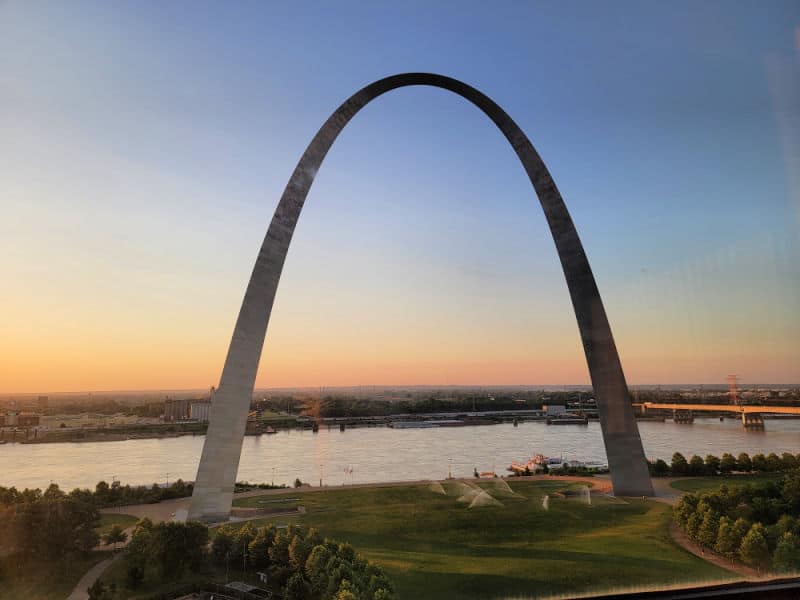 Gateway Arch National Park: Bird's-eye View