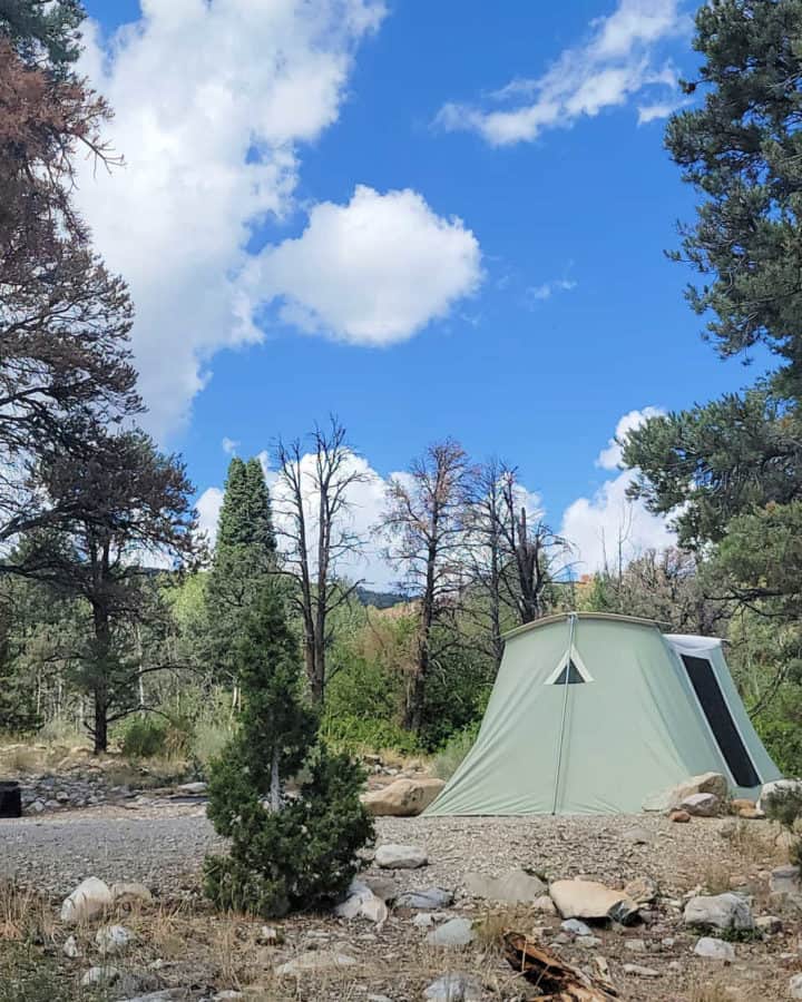 Grey Cliffs Campground Great Basin National Park