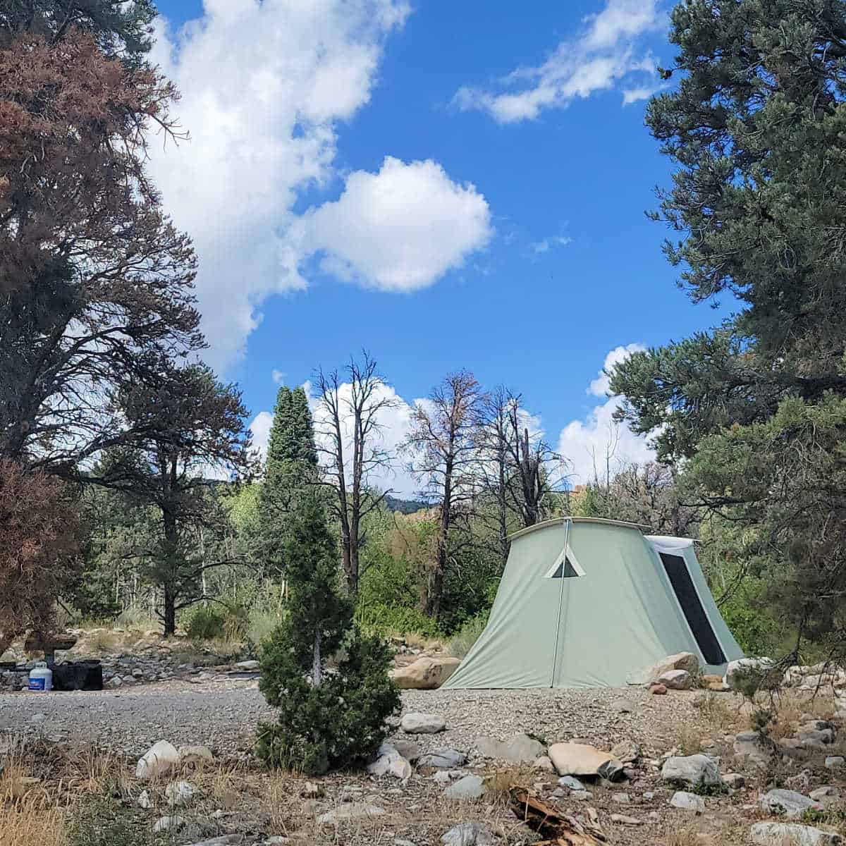 Grey Cliffs Campground Great Basin National Park