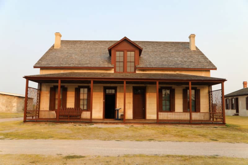 1875 Post Surgeons Quarters historic building, Fort Laramie National Historic Site