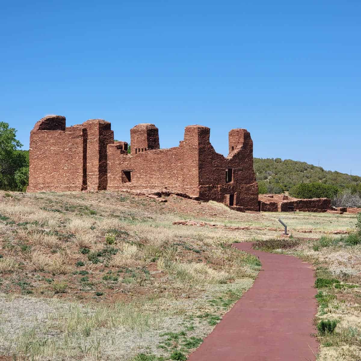 Church and Concento of Nuestra Senora De La Purisma Concepcion De Quarai in the Quarai section of Salinas Pueblo Missions National Monument
