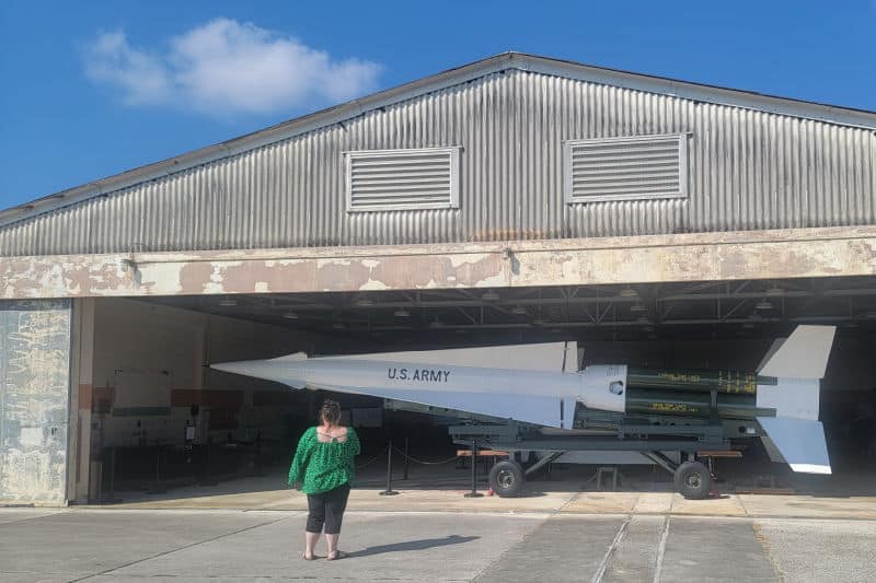 US Army Missile in the Nike Missile Base in Everglades National Park