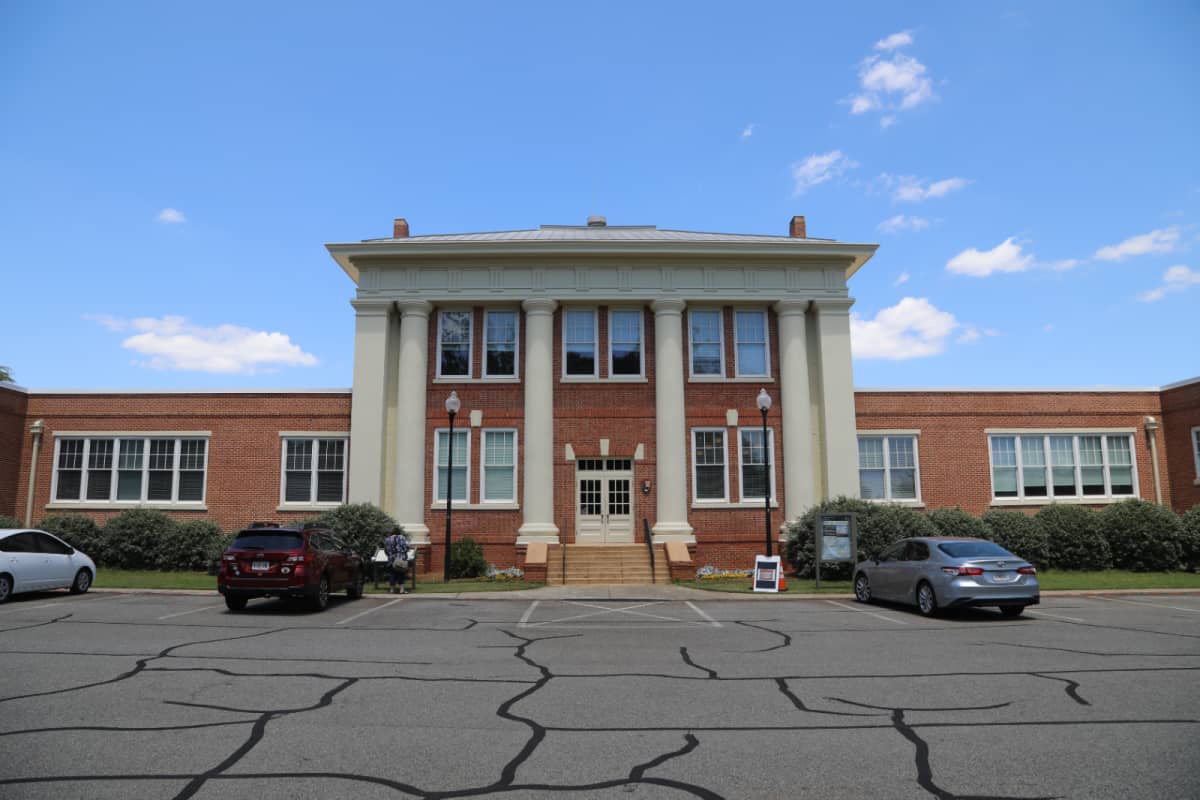 Old Plains High School that Jimmy Carter Attended not the Visitor Center for Jimmy Carter National Historical site Plains Georgia