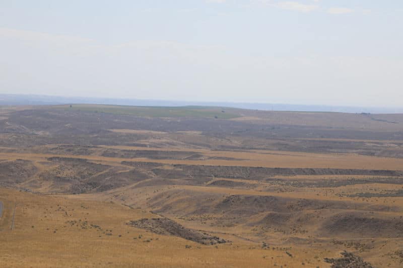 Landscape in Hagerman Fossil Beds National Monument, Idaho