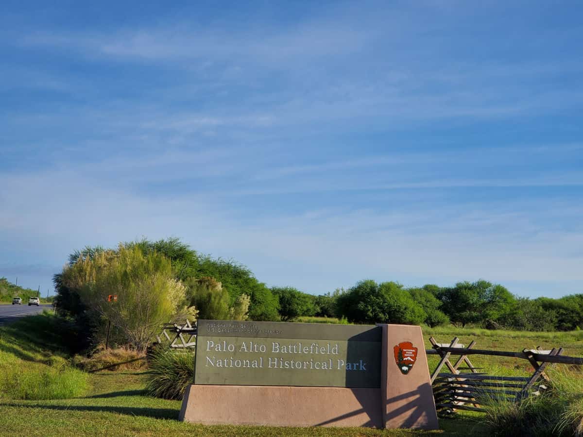 Palo Alto Battlefield National Historical Park Entrance Sign 