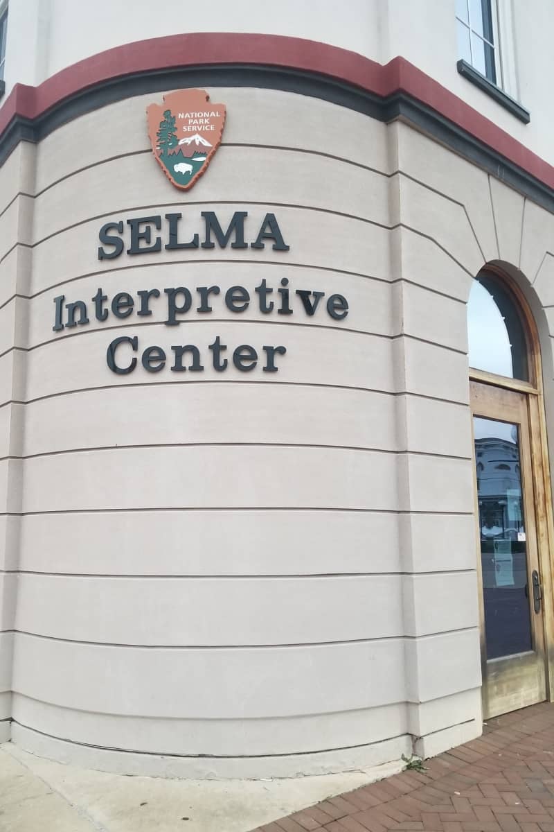 Selma Interpretive Center exterior of building
