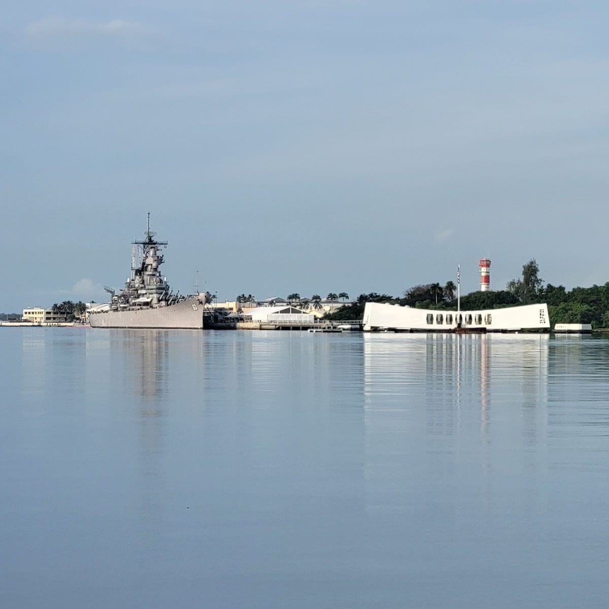 USS Arizona Memorial at Pearl Harbor Hawaii