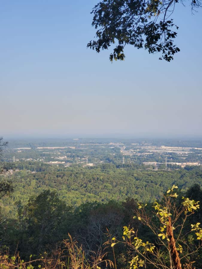 View from the top of Kennesaw Mountain NBP