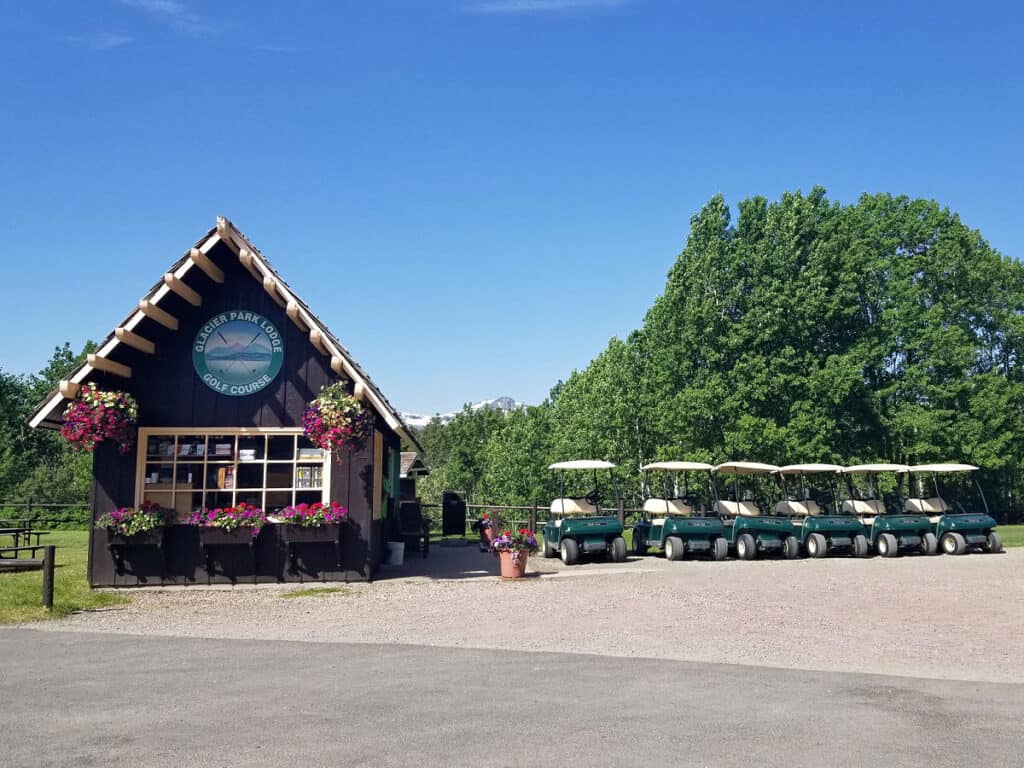 Glacier Park Lodge Golf Course Check-In