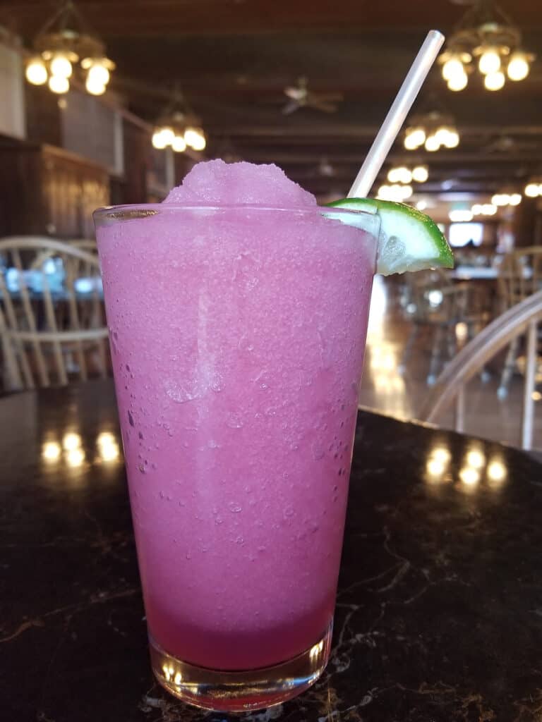 Huckleberry Margarita at Glacier Park Lodge