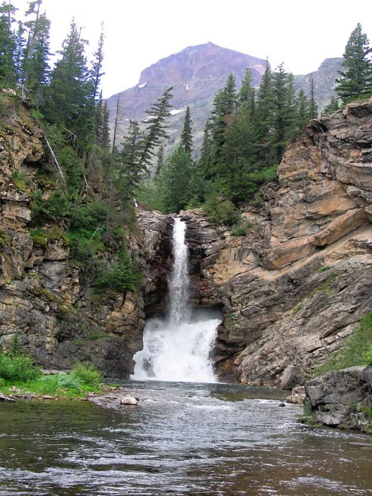 Running Eagle Falls (Trick Falls)