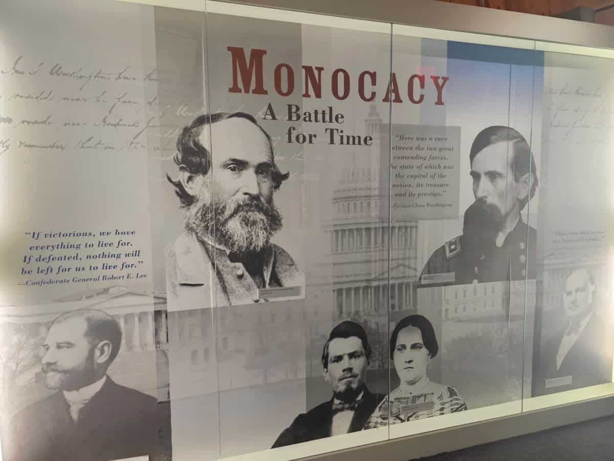Monocacy A Battle for Time museum panal
