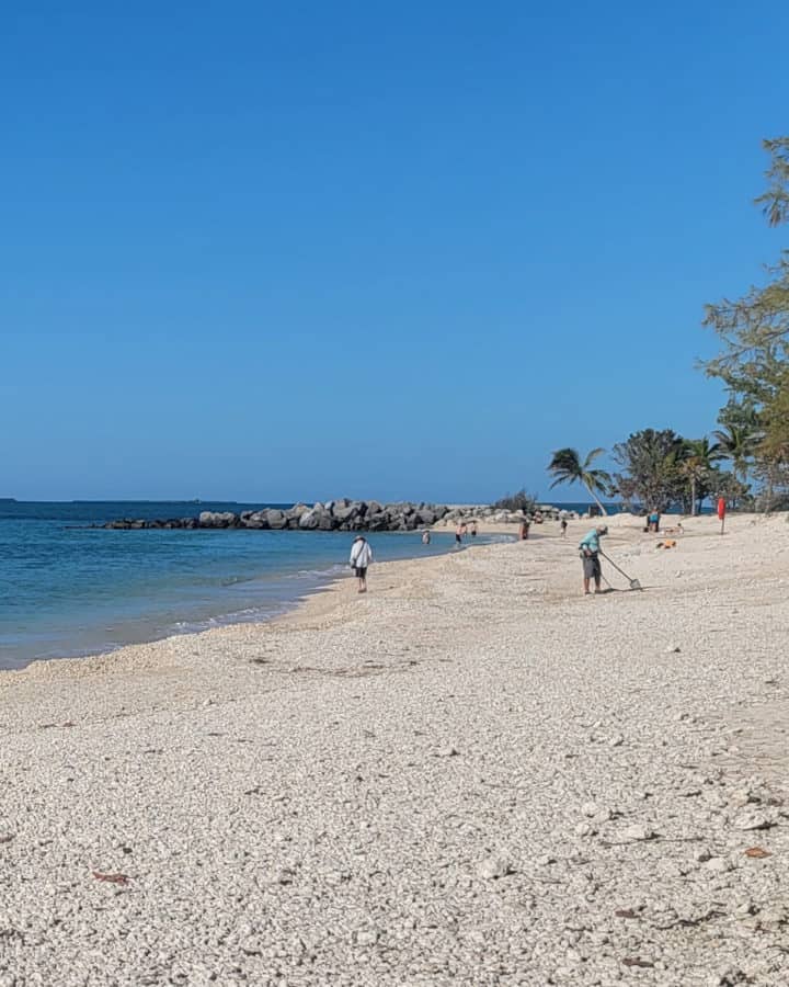 Beach at Fort Zachary Taylor State Park Florida