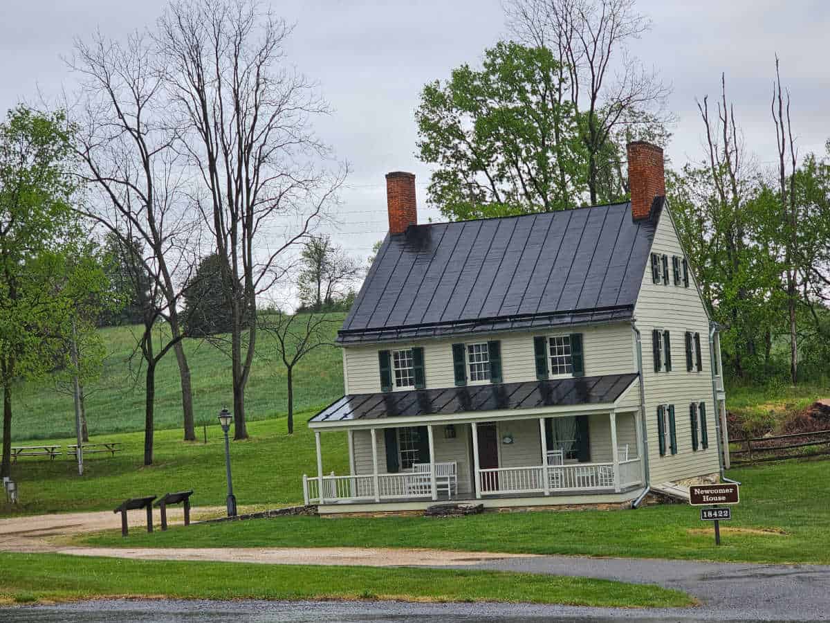 Historic Newcomer House in Antietam NB