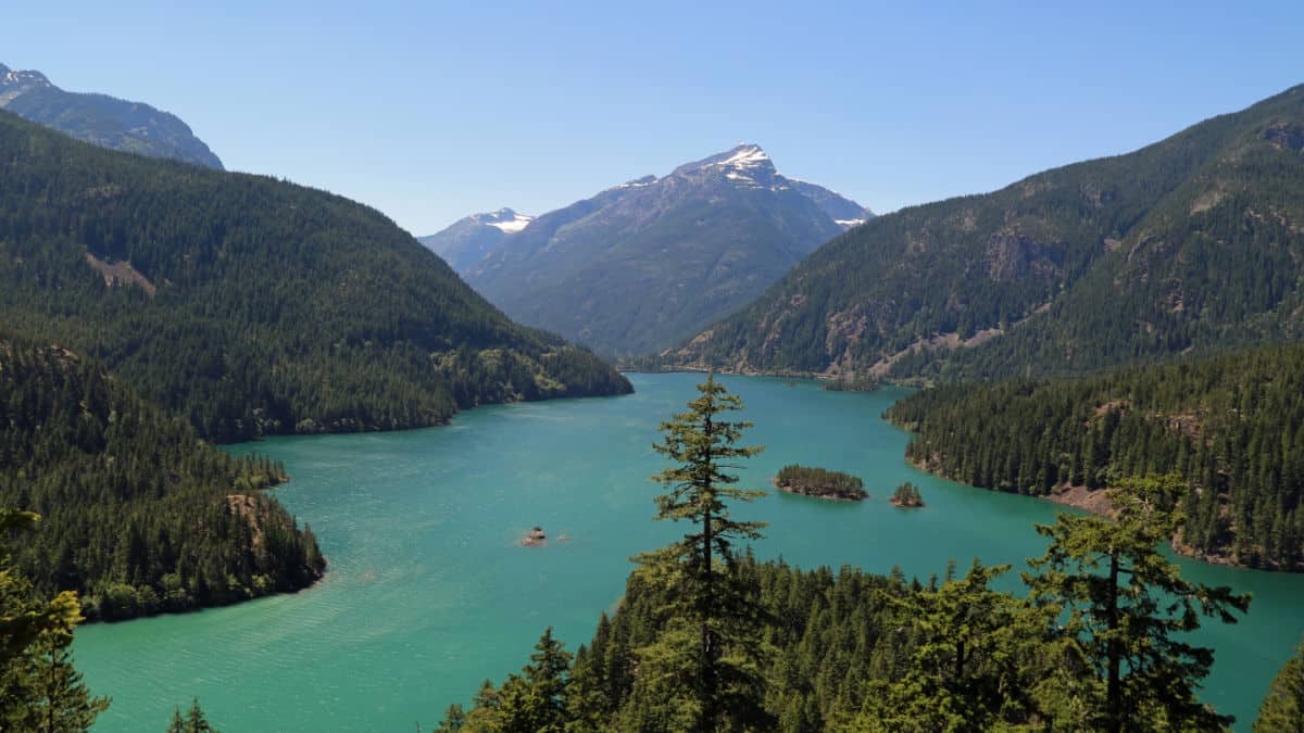 Diablo Lake at North Cascades National Park