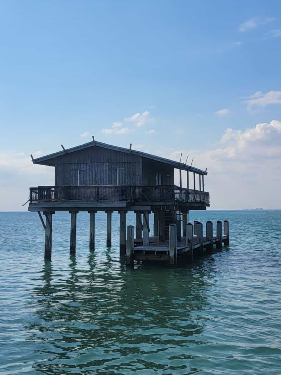 Stilt House at Stiltsville Biscayne National Park Florida