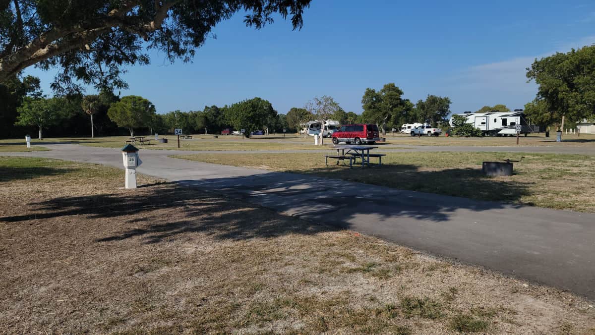 Campsite 26 A Loop Flamingo Campground Evergldes National Park Florida