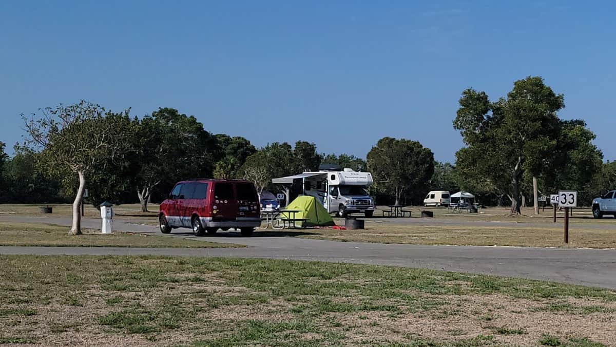 Campsite 33 T Loop Flamingo Campground Everglades National Park Florida