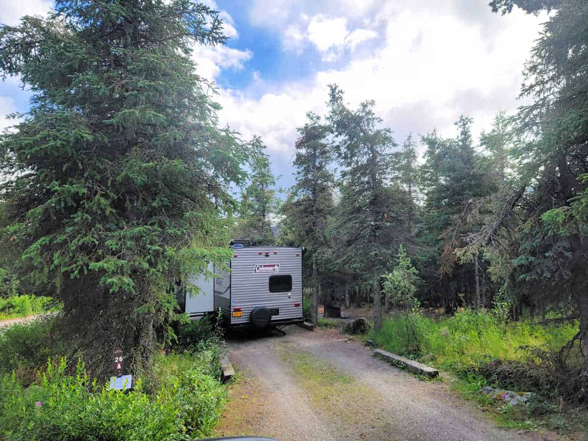 Campsite 26A Savage River Campground Denali National Park Alaska