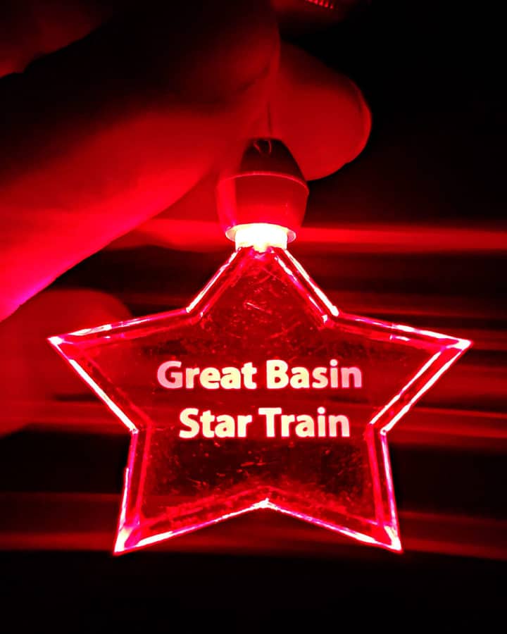 Great Basin Star Train in Ely Nevada with Great Basin National Park Rangers