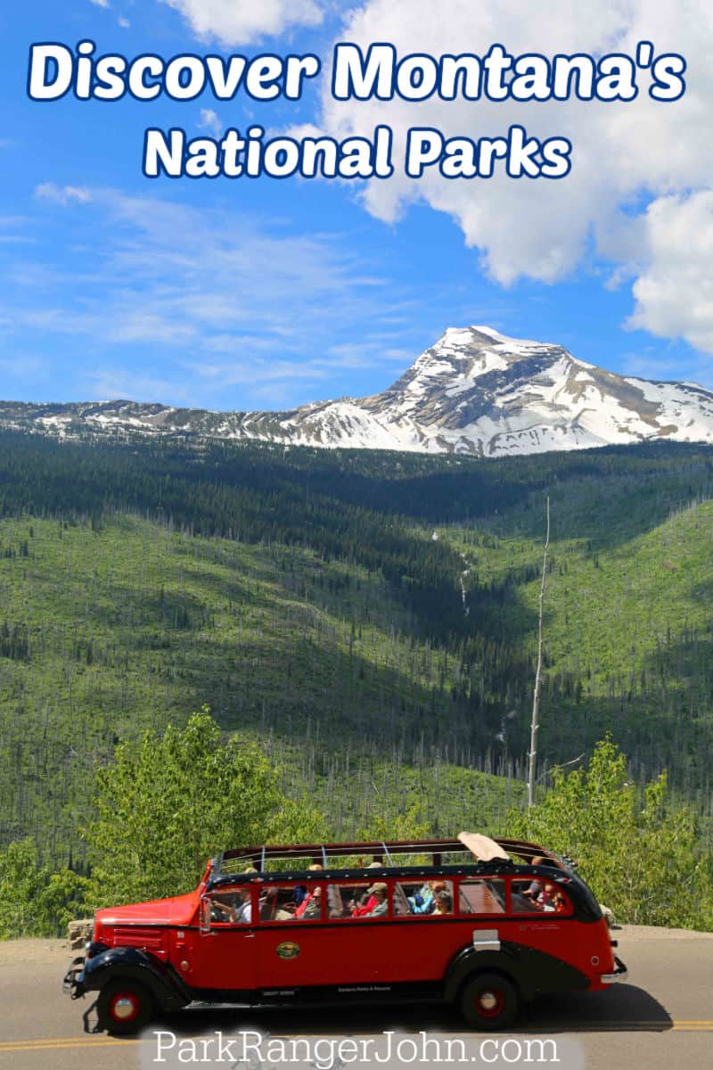 Take a Red Jammer ride in Glacier National Park and Discover one of Montana's National Parks
