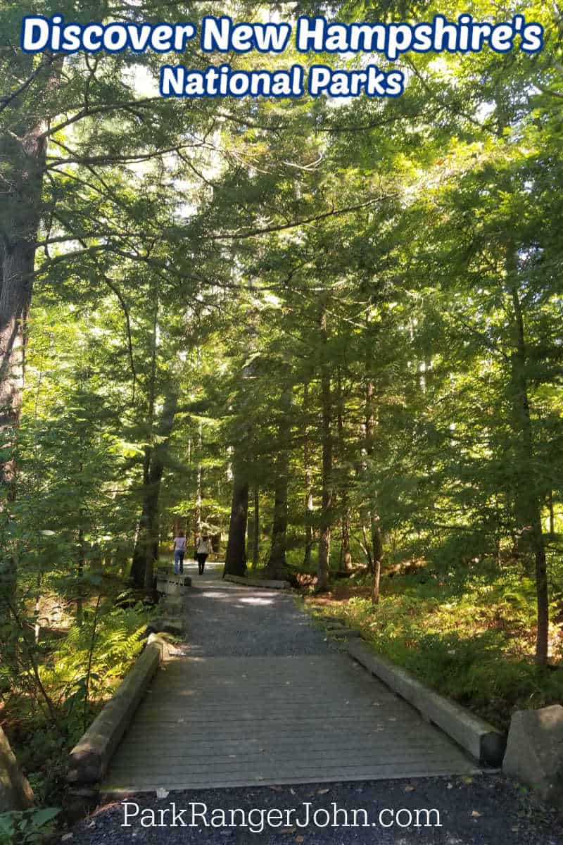 Going for a walk at Saint Gaudens National Historical Park and exploring New Hampshire National Parks