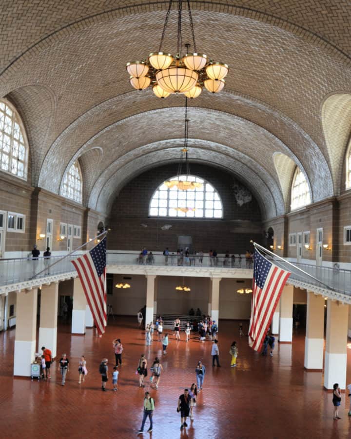 A look inside Ellis Island where Immigrants entered the United States of America