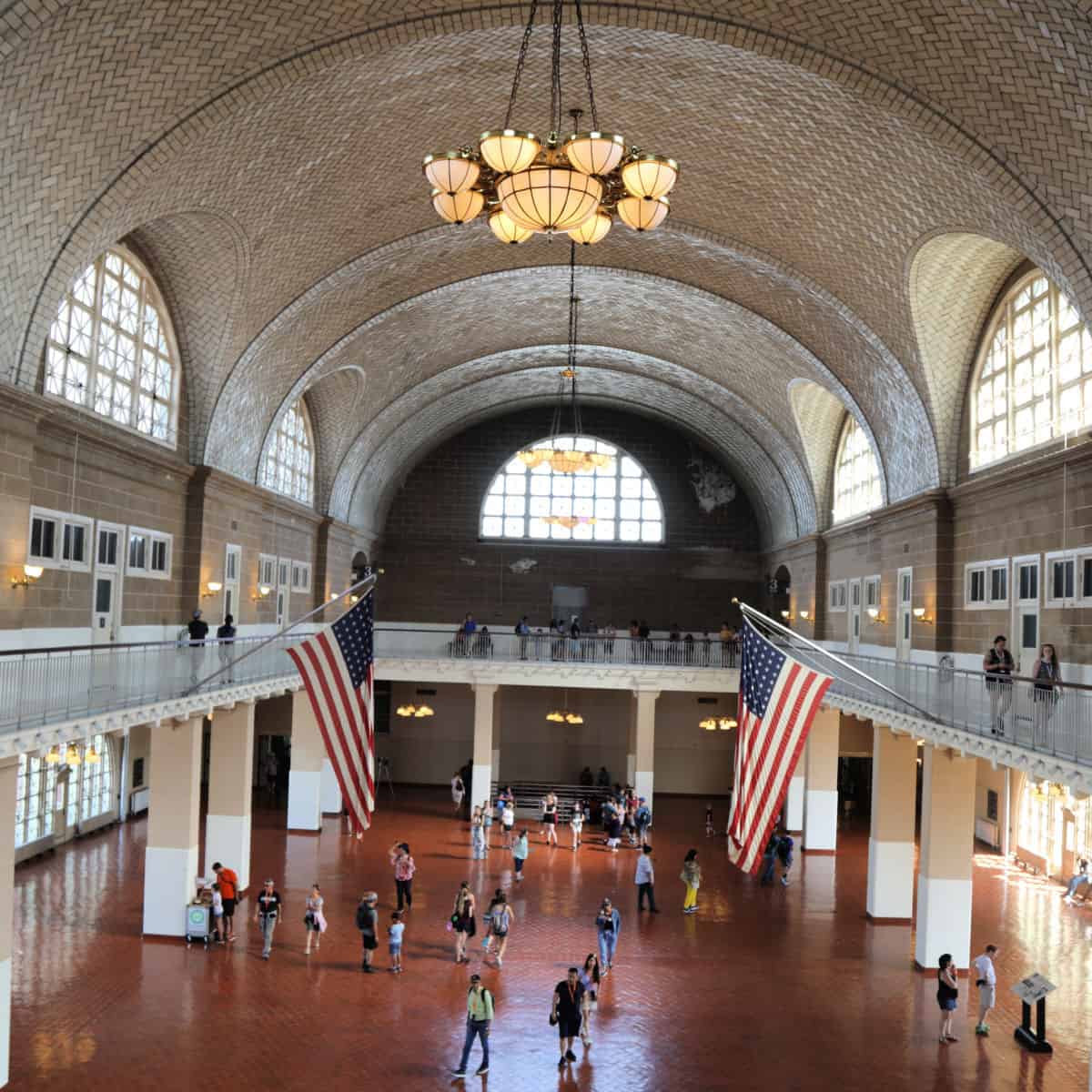A look inside Ellis Island where Immigrants entered the United States of America