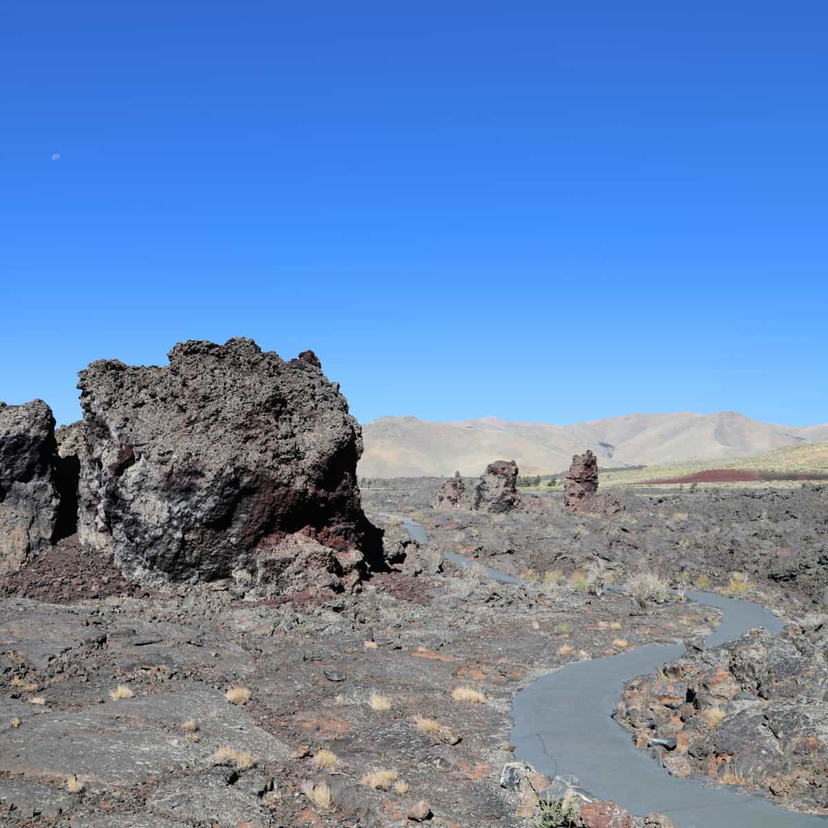 Hiking in Craters of the Moon National Monument
