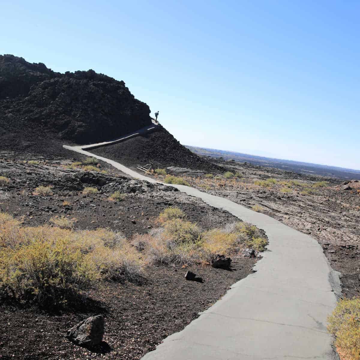 Spatter Cones Trail at Craters of the Moon National Monument and Preserve