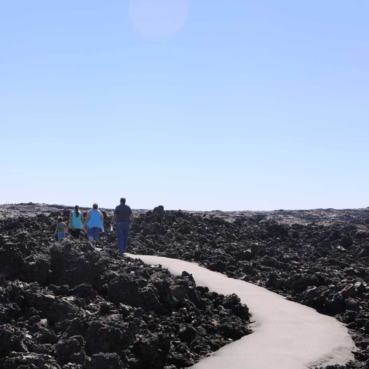 The Caves Trail at Craters of the Moon National Monument and Preserve